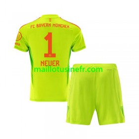 Maillot de Foot Bayern Munich Manuel Neuer 1 Gardien Domicile 2024-25 - Enfant